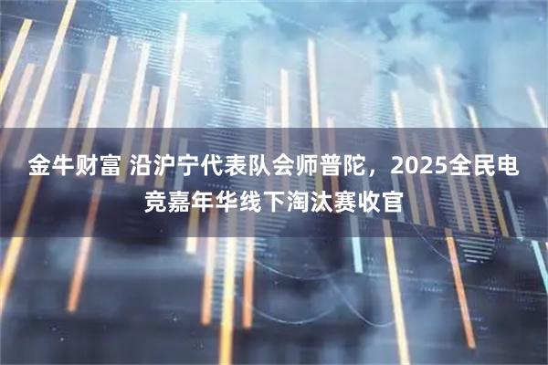 金牛财富 沿沪宁代表队会师普陀，2025全民电竞嘉年华线下淘汰赛收官