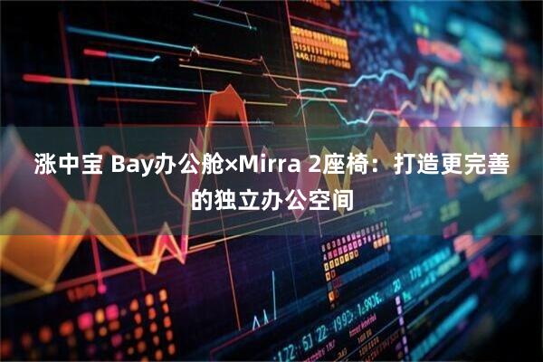 涨中宝 Bay办公舱×Mirra 2座椅：打造更完善的独立办公空间